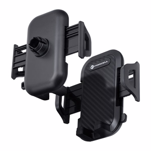 Car phone holder Forcell F-Grip Carbon Bracket arm 17cm windshield black