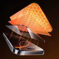 Rock Tempered glass HD Full-coverage Anti-static jaoks Iphone 17