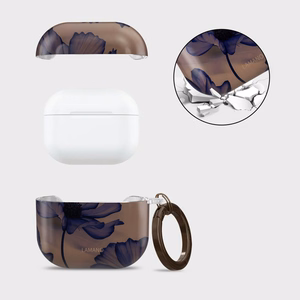 Tech-Protect Lamano ümbris jaoks AirPods 4 - brown and purple