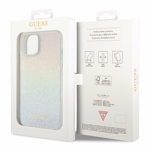 Guess IML Faceted Mirror Disco Iridescent чехол для iPhone 15 - разноцветный
