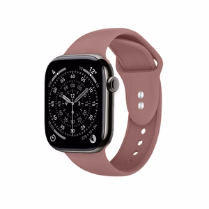 Crong Liquid Apple Watch rihm, 38/40/41/42 mm, puudriroosa