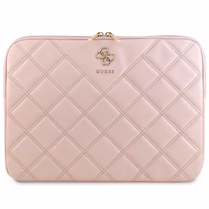 Guess Quilted 4G ümbris jaoks a 14" laptop - roosa