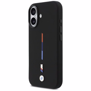 BMW M Silicon Tricolor Line MagSafe Ümbris jaoks iPhone 17 - must