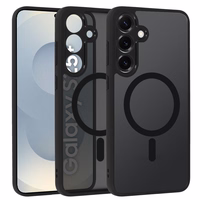 Full Matte Mag Cover jaoks Samsung Galaxy S25 Plus must