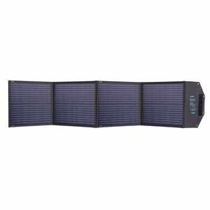 Choetech SC009-V2 solar foldable Laadija 100W USB-C / 2x USB-A PD QC - must