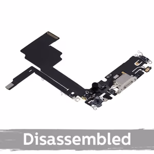 Laadimispistik ühilduv iPhone 15 Pro / White Titanium / (100% originaal / lahti võetud)