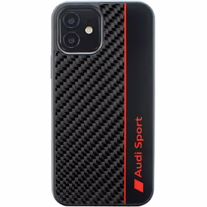 Audi Carbon Fiber Stripe iPhone 11 / Xr 6.1" must/must hardcase AUS-TPUPCIP11-R8/D1-BK