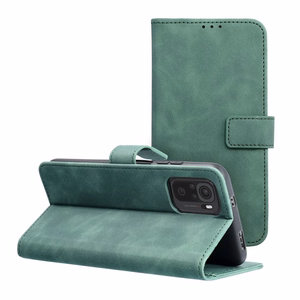 TENDER Book Ümbris jaoks XIAOMI Redmi Note 11 / 11S roheline