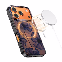 Tech-Protect Lamano MagSafe ümbris jaoks iPhone 17 Pro Max - brown-purple