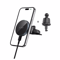 Tech-Protect mm15W-V5 Magnetic MagSafe Car Mount jaoks Air Vent/CD Slot - Must