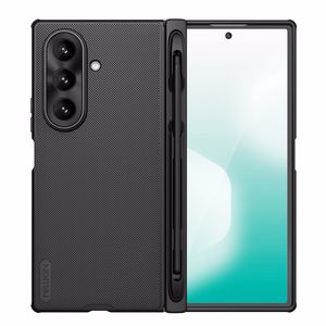 Nillkin Super Frosted Shield Fold Ümbris jaoks Samsung Galaxy Z Fold 7 with S Pen Space - Must
