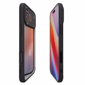 Spigen Ultra Hybrid Чехол для iPhone 17 Pro матовый чёрный