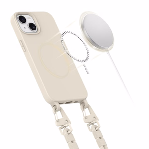 Tech-Protect MagNecklace MagSafe iPhone 14 Ümbris - Beige