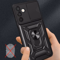 Tech-Protect CamShield Pro Ümbris jaoks Samsung Galaxy M15 5G - must