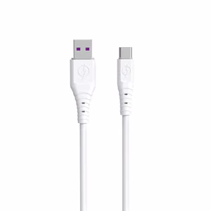 Кабель USB Dudao "TGL3L" белый Type-C 100cm (до 6A)
