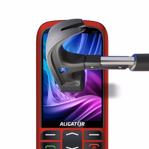 Aligator A830 Senior – 3mk Silky Matt Pro telefoni ekraanikaitse