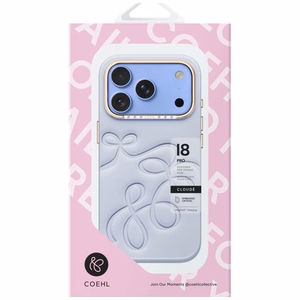 Uniq Coehl Cloude Magnetic Charging ümbris iPhone 18 Pro / 17 Pro – sinine