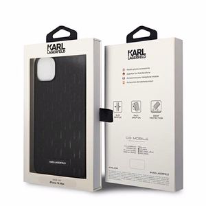 Karl Lagerfeld KLHCP14MSAKLHPK iPhone 14 Plus 6.7 "hardcase must / must Saffiano Mono Metal Logo