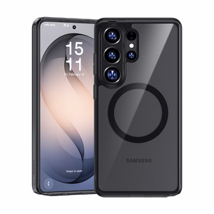 Benks Magnetic Crystal TPU Frame Case (0050) Samsung Galaxy S26 Ultra mustale mudelile