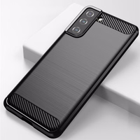 Carbon Case Flexible Cover TPU ümbris Samsung Galaxy S21+ 5G (S21 Plus 5G) must