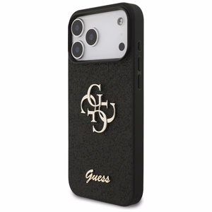 Guess Fixed Glitter Big 4G ümbris jaoks iPhone 17 Pro Max - must