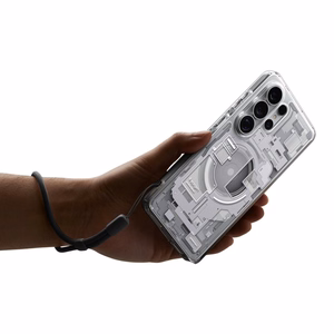 Spigen Ultra Hybrid Mag MagSafe Ümbris for Samsung Galaxy S26 Ultra Zero One - Clear and valge