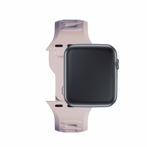 3mk silikoonrihm Apple Watchile, 38/40/41/42 mm, Latte, väike suurus