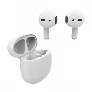 ART juhtmevaba kõrvaklapid bluetooth TWS + dokkimisjaam Lightning AP-TW-B1 valge