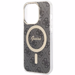 Guess IML 4G MagSafe ümbris jaoks iPhone 15 Pro - must
