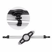 Car hoidja jaoks two headrests (tablets 7"-11") hõbedane