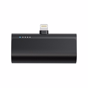 Powerbank Blue Star W0556P 2,1A 5000 mAh with a built-in connector Lightning black