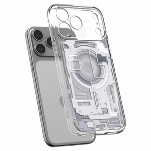 Spigen Ultra Hybrid MagSafe Zero One ümbris iPhone 18 Pro / 17 Pro jaoks, valge