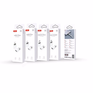 XO adapter NB256H USB-C - microUSB valge