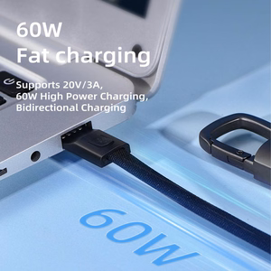 Tech-Protect Ultraboost DNA Cable with Keychain USB-C PD 60W / 3A - Gray