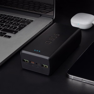 Powerbank SBS TTBB30000PD20K 30000 mAh 2 x USB-C 2 x USB-A - black