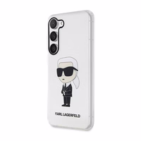 Karl Lagerfeld KLHCS23SHNIKTCT S23 S911 läbipaistev hardcase Ikonik Karl Lagerfeld