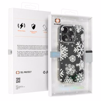 TEL PROTECT Christmas Clear Ümbris jaoks Iphone 14 Design 4