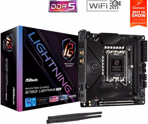 ASRock B760I LIGHTNING WIFI emaplaat