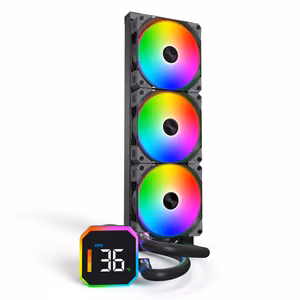 Montech Hyperflow Digital 360 protsessori jahuti must