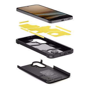 Spigen Tough Armor ümbris Galaxy A37 5G must
