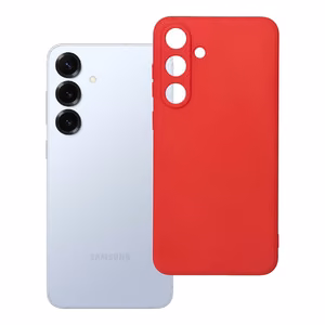 SOFT Ümbris jaoks SAMSUNG S25 Plus punane