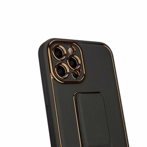 Uus Kickstand Case kate Samsung Galaxy A12 5G jaoks koos statiiviga roheline