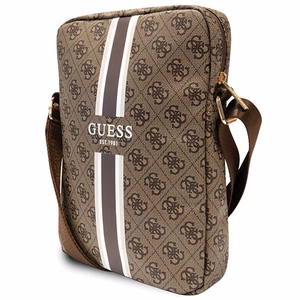 Guess сумка GUTB10P4RPSW 10" коричневый/brown 4G Stripes сумка для планшета