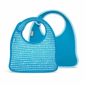 BUILT Mess Mate neopreenist pudipõllede komplekt väikelastele, 2 tk, Dribble Dots Blue
