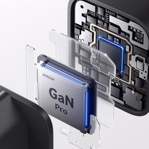 Joyroom JR-TO1 GaN 45W USB-C Lightning USB-A seinalaadija must