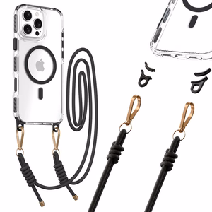 Tel Protect Strap Clear Ümbris jaoks Iphone 16 must