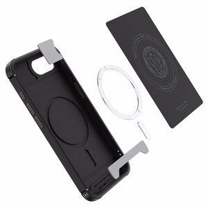 SPIGEN ümbris CORE ARMOR MAG compatible with MagSafe jaoks IPHONE 16E matte must