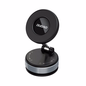 Dudao F24PRO MagSafe ühilduv Car Hoidja with Suction Cup for Windshield or Dashboard - must