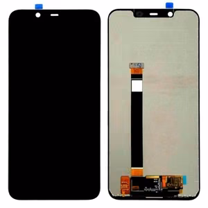LCD ekraan ühilduv Nokia 7.1 Plus must HQ