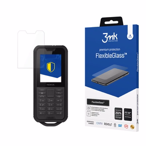 Nokia 800 Tough – 3mk FlexibleGlass telefoni ekraanikaitse